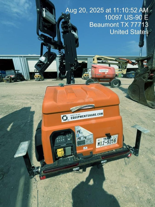 2023 Generac MLT2 Diesel, Flex Switch 120V Input, Powerzone Controller, 
(4) 320W LED Lights, 4kW Generator, 39.9 Gal Fuel Tank, 2" Ball, T3