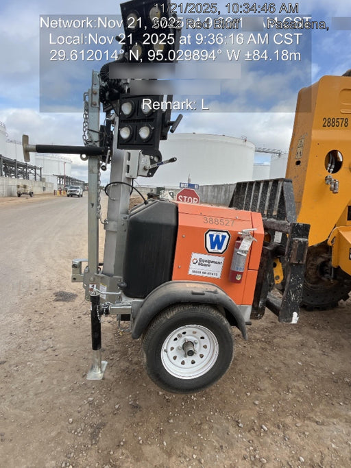2024 Wanco WLTT-4MM4K Diesel, Deep Sea Controller, Shore Power Plug, Auto Start, (4) 350W LED Floodlights, 4kW Generator, 60 Gal Fuel Tank, 2" Ball, T3
