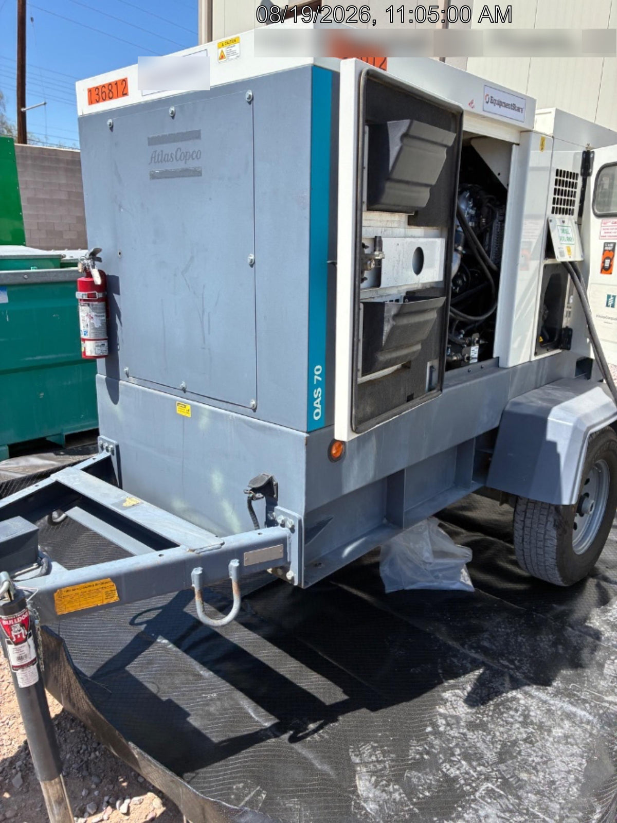 2021 ATLAS COPCO QAS 70