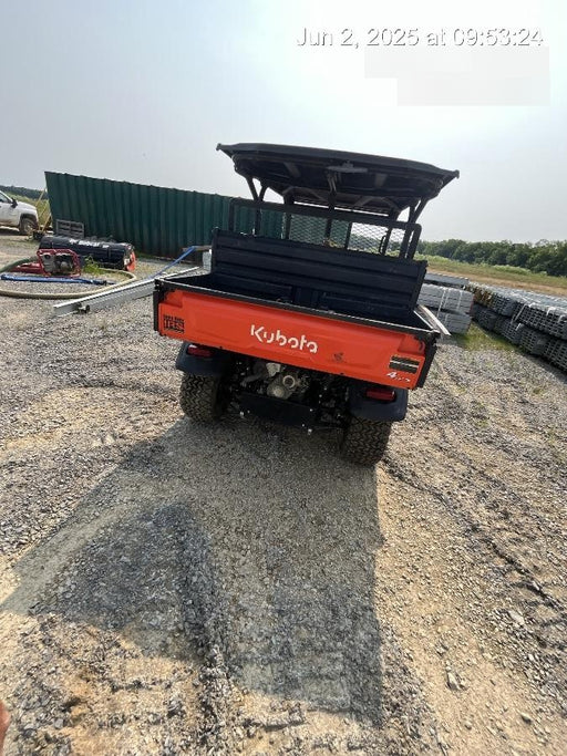 2022 Kubota RTV-X1140W-H Plastic Canopy, Windshield Acrylic Clear, LED Strobe Light, Wire Harness Kit, Back up Alarm