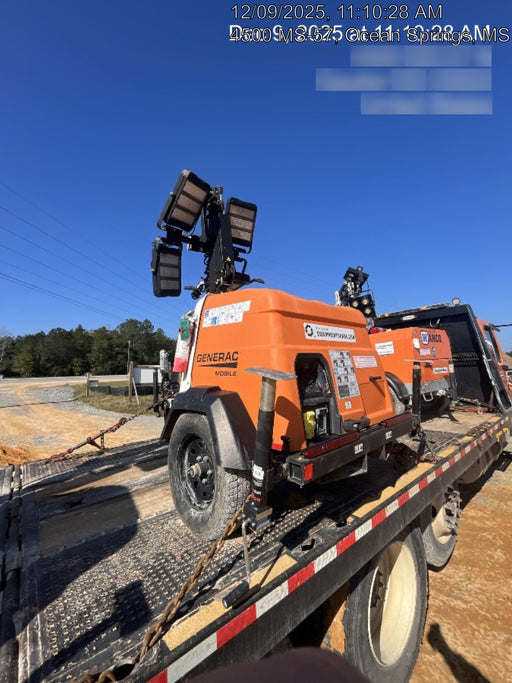 2023 Generac MLT2 Diesel, Flex Switch 120V Input, Powerzone Controller, 
(4) 320W LED Lights, 4kW Generator, 39.9 Gal Fuel Tank, 2" Ball, T3