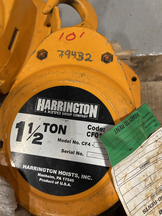 2020 HARRINGTON CF015-10