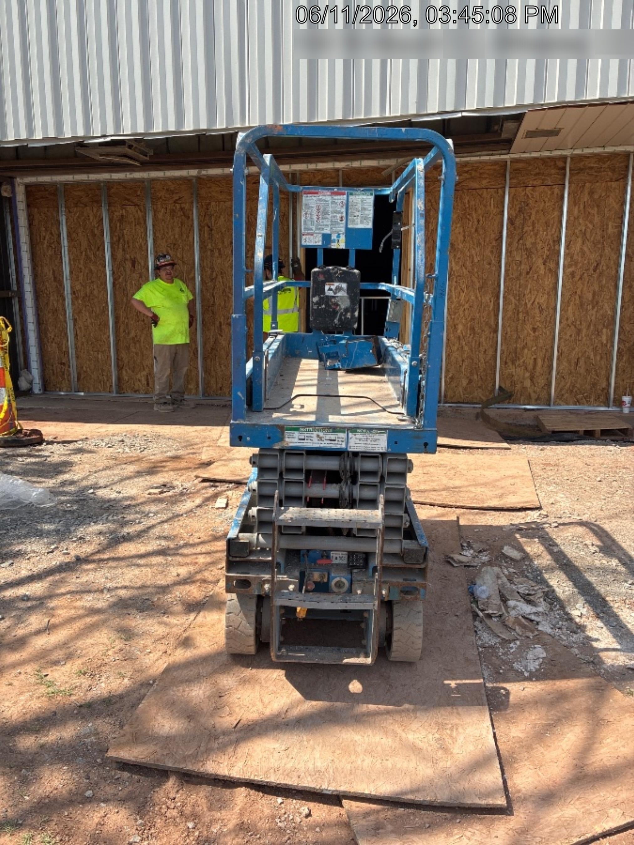 2019 Genie GS-1930 Fixed rails with chain Entry