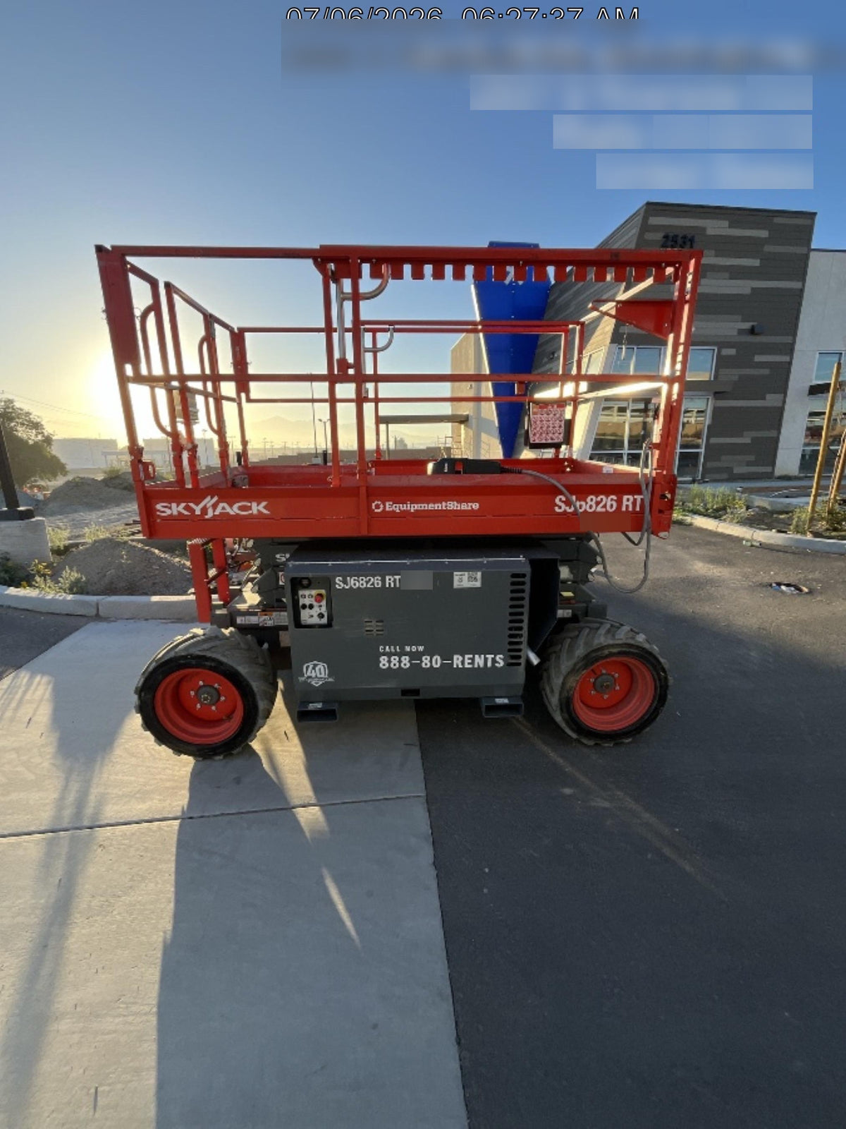 2025 SKYJACK SJ6826 RT
