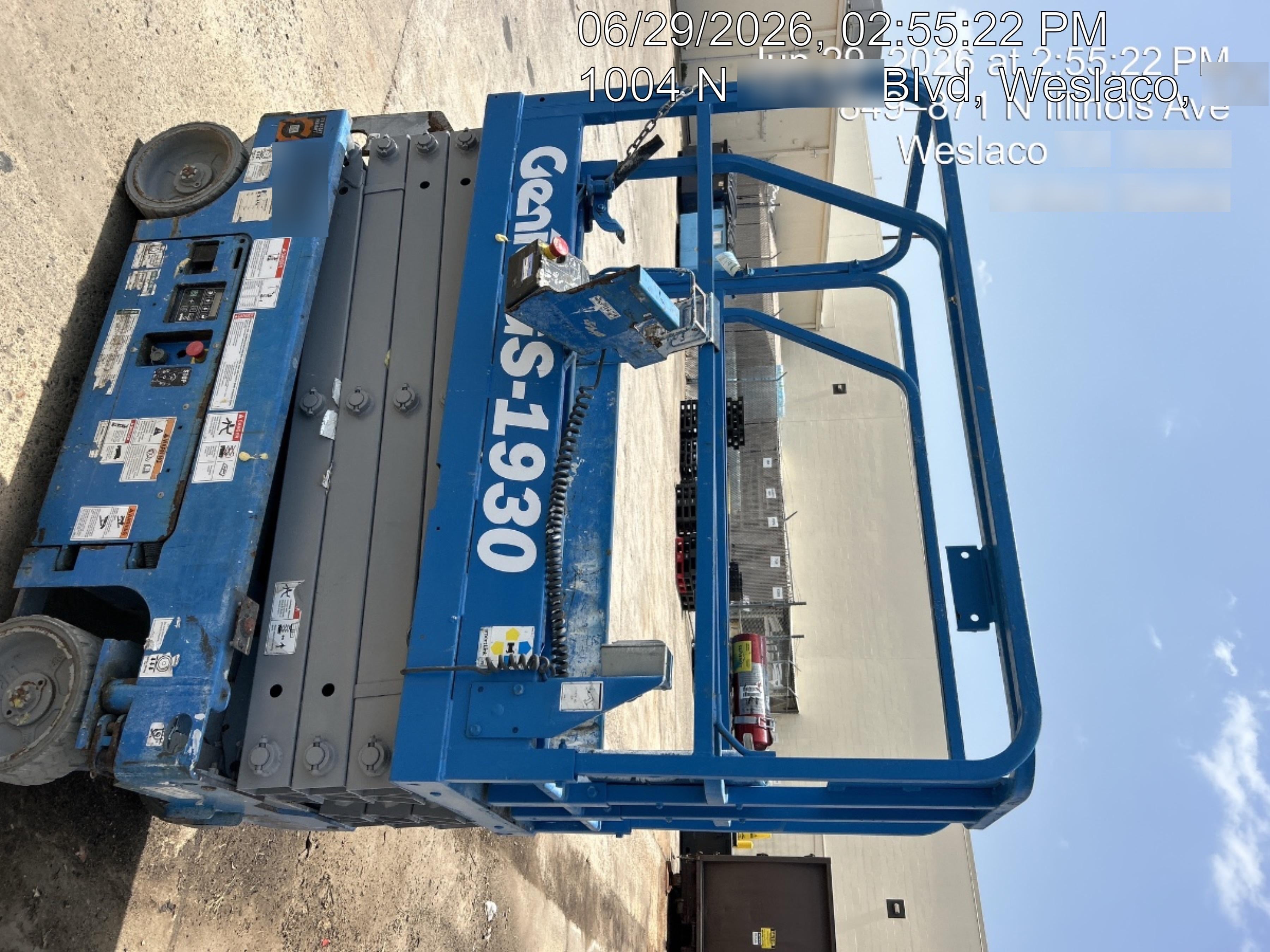 2019 Genie GS-1930 Fixed rails with chain Entry