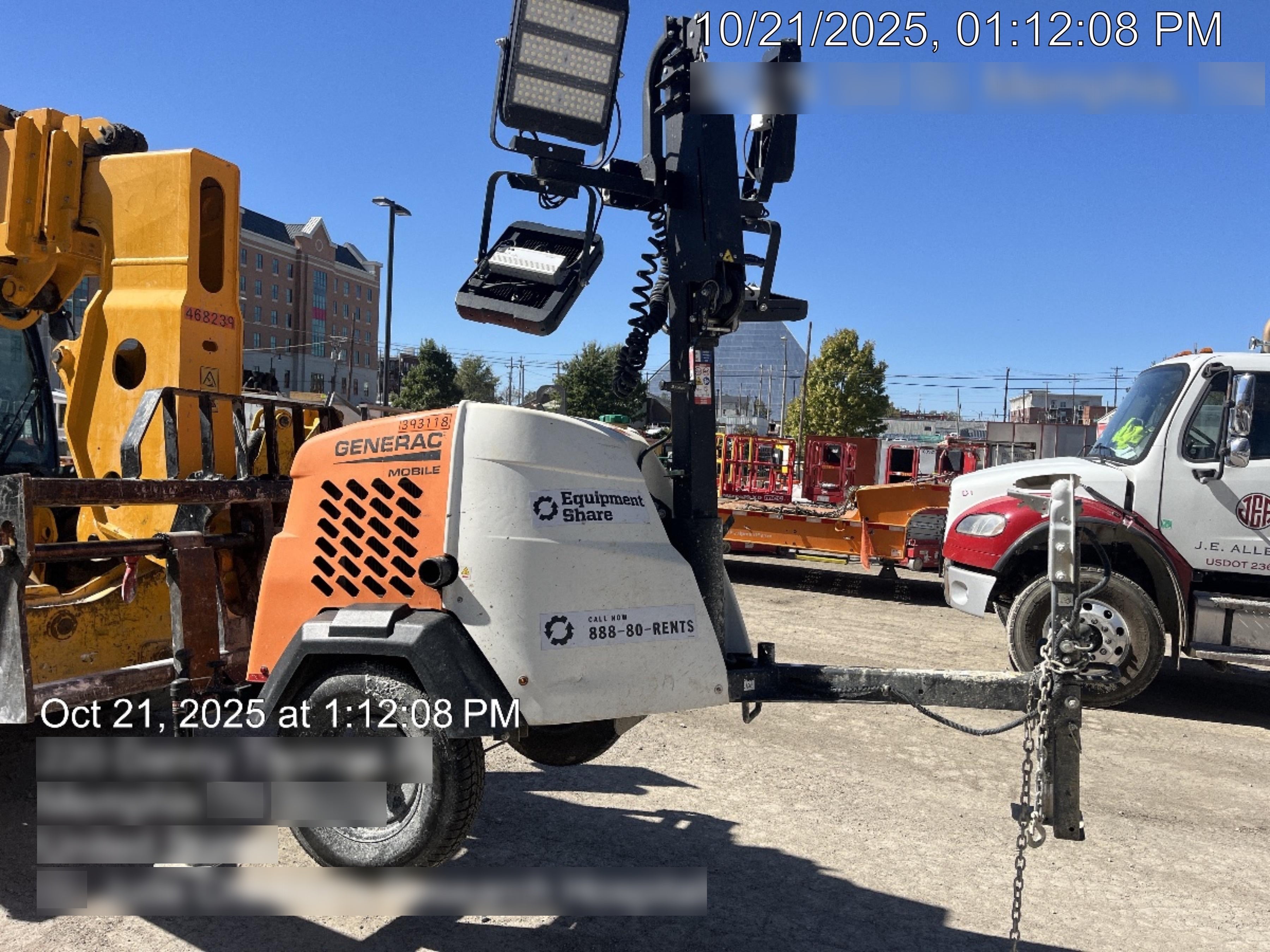 2024 Generac MLT2 Diesel, Flex Switch 120V Input, Powerzone Controller, 
(4) 320W LED Lights, 4kW Generator, 39.9 Gal Fuel Tank, 2" Ball, T3