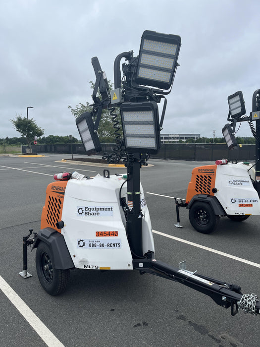 2023 Generac MLT2 Diesel, Flex Switch 120V Input, Powerzone Controller, (4) 320W LED Lights, 4kW Generator, 39.9 Gal Fuel Tank, 2" Ball, T3