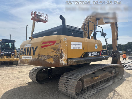 Sany SY265C Sany SY265 Tier 4 - Cab, Hydraulic  QC, 24" HD Bucket - Tooth, 36" HD Bucket - Tooth, 48" HD Bucket - Tooth, Hydraulic Thumb