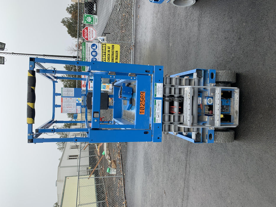 2020 Genie GS-1930 Solid Non Marking Tires, Beacon, Folding rails with half height swing gate, 800W Inverter