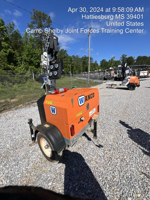 2023 Wanco WLTT-4MM4K Diesel, Deep Sea Controller, Shore Power Plug, Auto Start, (4) 350W LED Floodlights, 4kW Generator, 60 Gal Fuel Tank, 2" Ball, T3