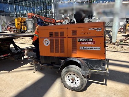 2021 Lincoln Electric Vantage 549X Ready Pak 3, ORANGE (includes trailer, cable rack, fender light kit)
