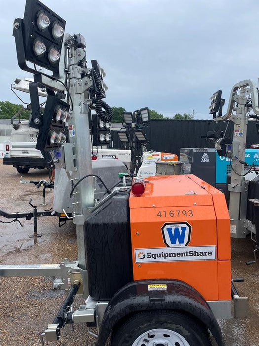 2024 Wanco WLTT-4MM4K Diesel, Deep Sea Controller, Shore Power Plug, Auto Start, (4) 350W LED Floodlights, 4kW Generator, 60 Gal Fuel Tank, 2" Ball, T3