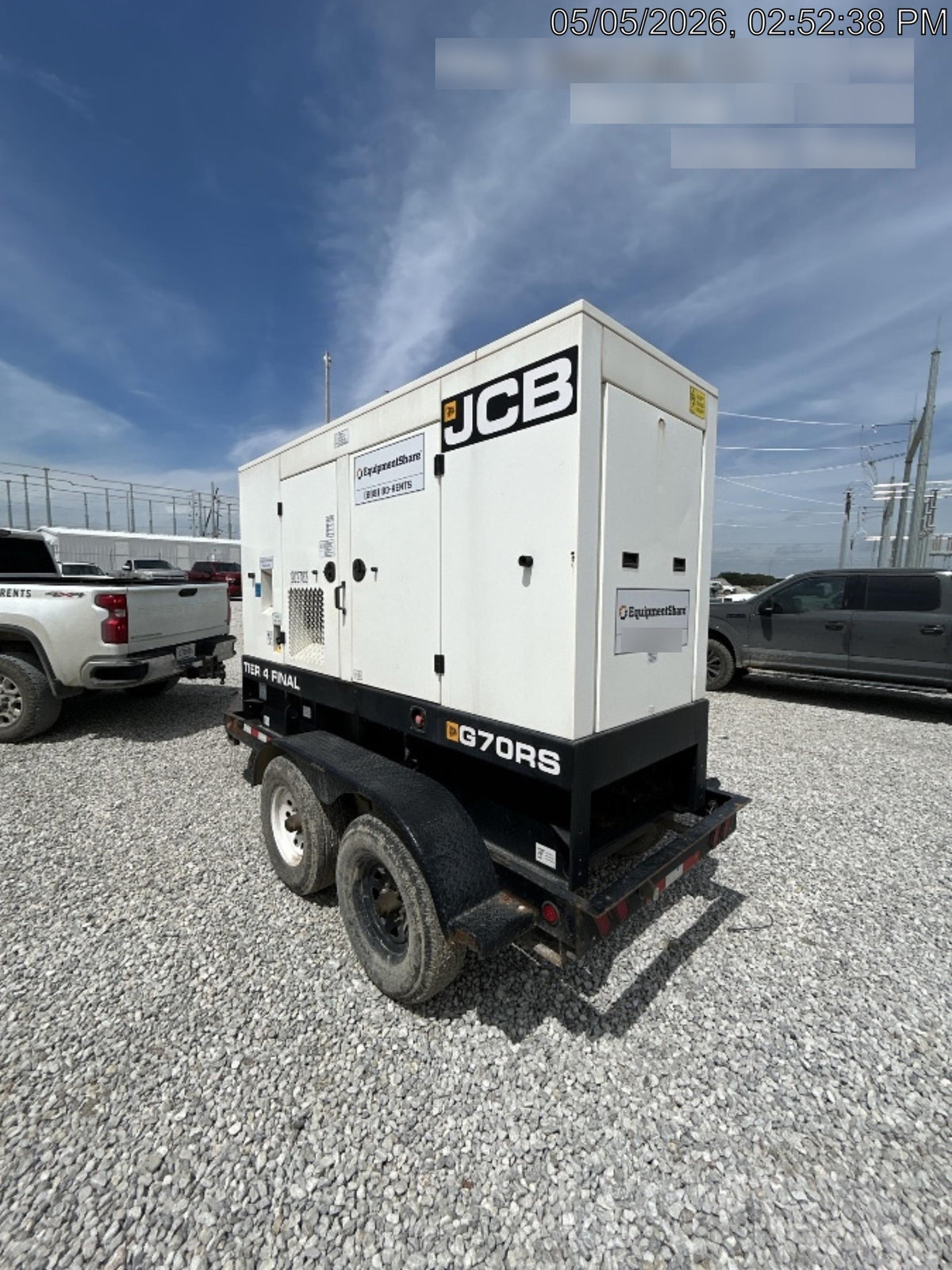 2022 JCB G70RST4F