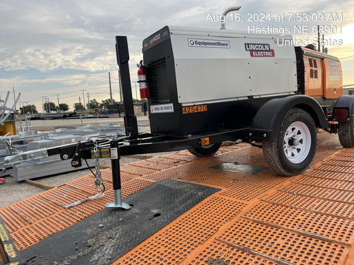 2024 Lincoln Electric LE400 Kubota V1505, Trlr, Cable Rack, Light Kit, ES Decals, T3