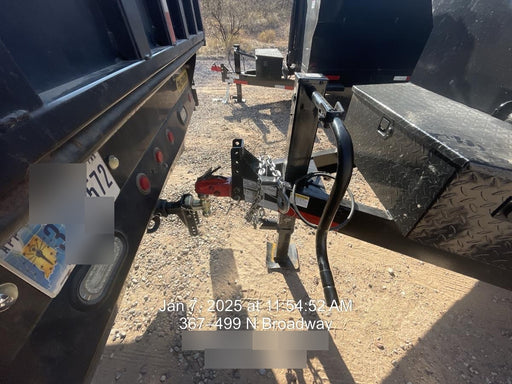 2025 TEXAS PRIDE TRAILERS 14'L x 7'W 5 Cu Yd Trunnion Hydraulic Dump