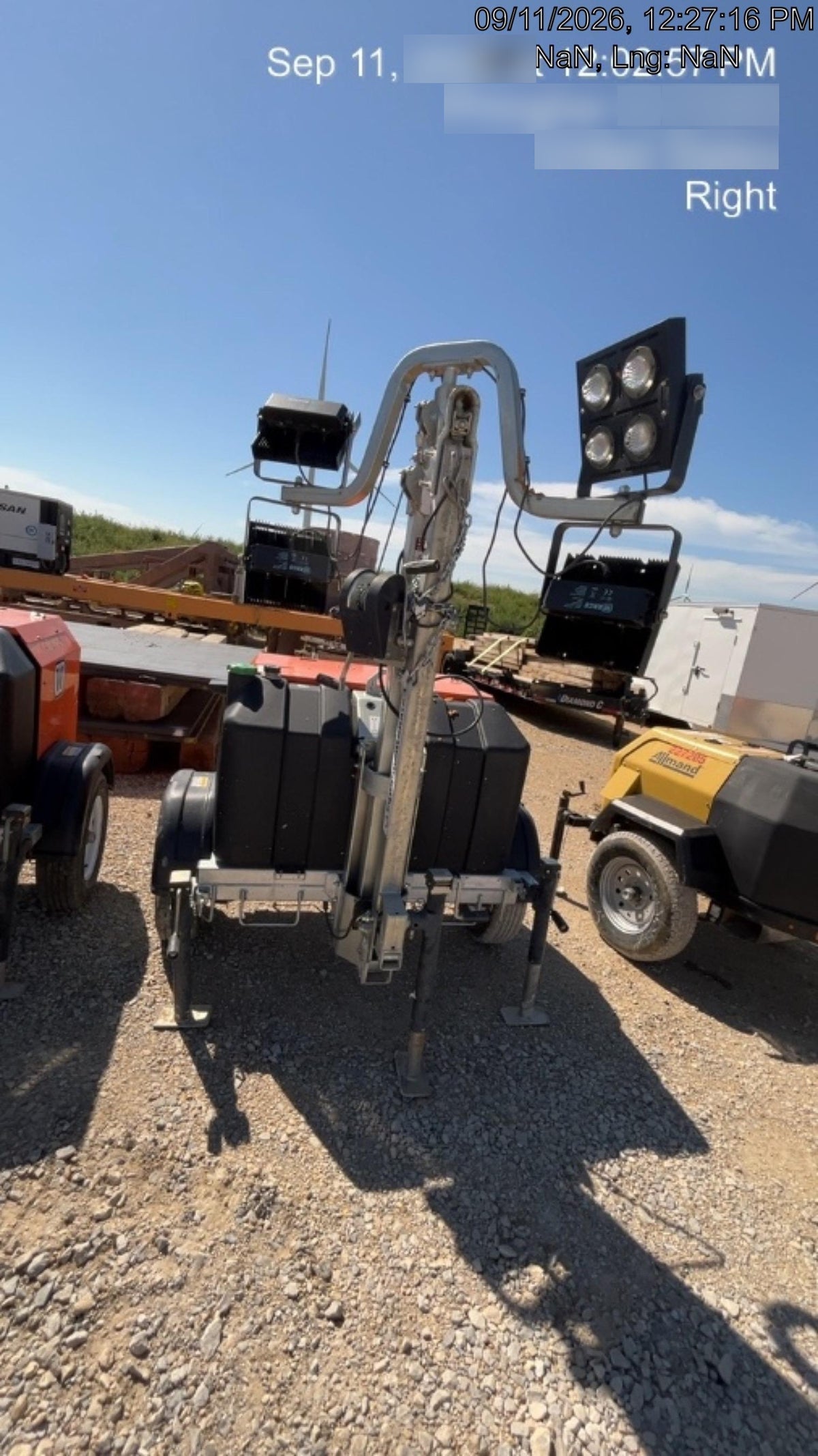 2024 Wanco WLTT-4MM4K Diesel, Deep Sea Controller, Shore Power Plug, Auto Start, (4) 350W LED Floodlights, 4kW Generator, 60 Gal Fuel Tank, 2" Ball, T3