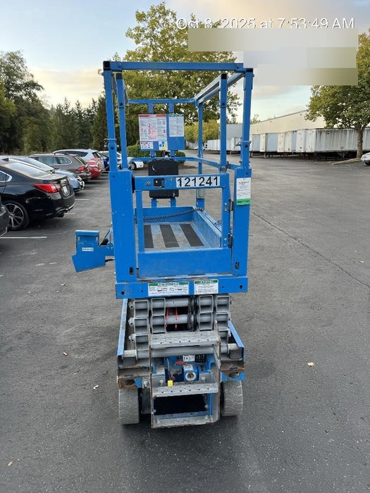 2020 Genie GS-1930 Solid Non Marking Tires, Beacon, Folding rails with half height swing gate, Telematics
