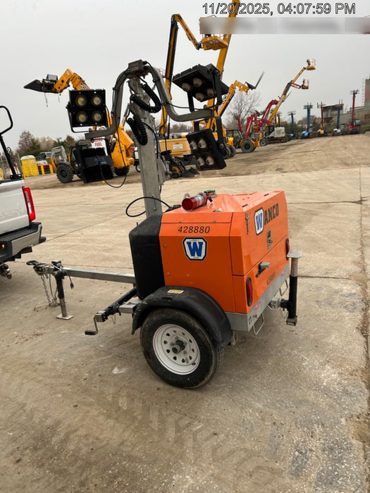 2024 Wanco WLTT-4MM4K Diesel, Deep Sea Controller, Shore Power Plug, Auto Start, (4) 350W LED Floodlights, 4kW Generator, 60 Gal Fuel Tank, 2" Ball, T3