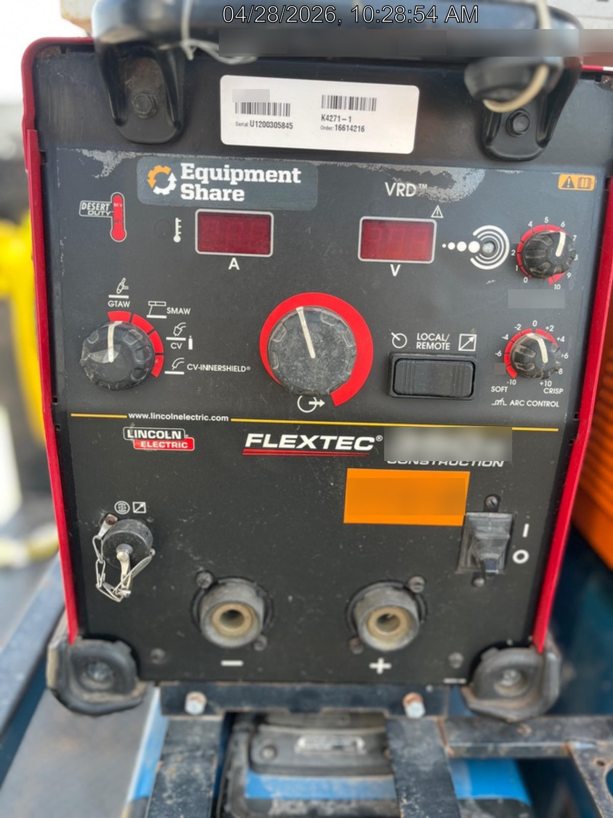2020 LINCOLN ELECTRIC FLEXTEC 350X