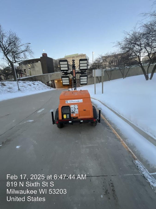 2023 Generac MLT2 Diesel, Flex Switch 120V Input, Powerzone Controller, 
(4) 320W LED Lights, 4kW Generator, 39.9 Gal Fuel Tank, 2" Ball, T3