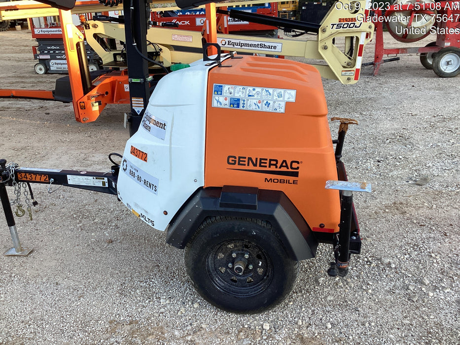 2023 Generac MLT2 Diesel, Flex Switch 120V Input, Powerzone Controller, (4) 320W LED Lights, 4kW Generator, 39.9 Gal Fuel Tank, 2" Ball, T3