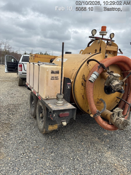 2019 Vac-Tron LP573XDT 24Hp Kohler Diesel, 500 Gal Debris Tank, 500 CFM Vacuum Pump, x2 100 Gal Water Tanks