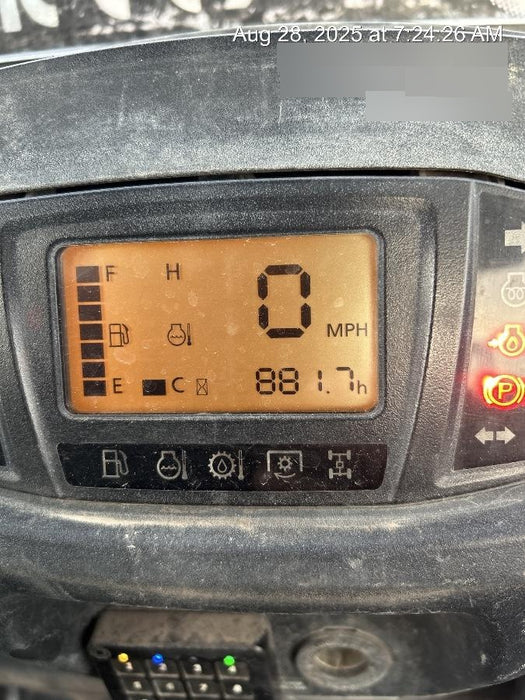 2022 Kubota RTV-X1140W-H Plastic Canopy, Windshield Acrylic Clear, LED Strobe Light, Wire Harness Kit, Back up Alarm