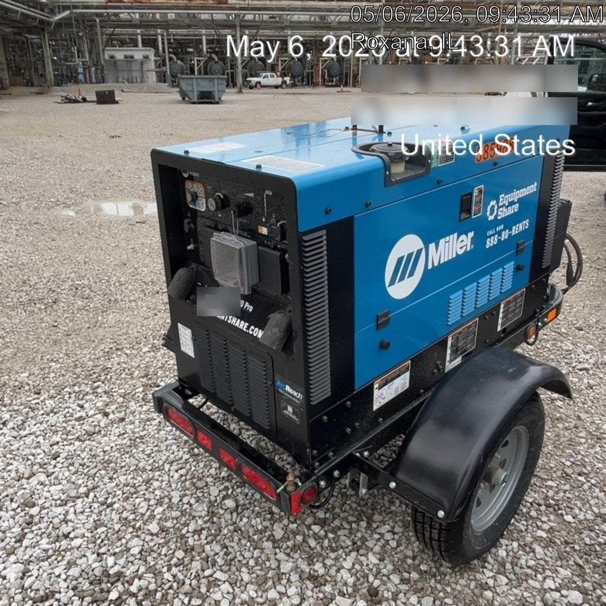2025 MILLER ELECTRIC BIG BLUE 400