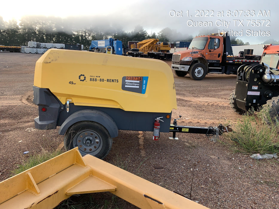 2022 ATLAS COPCO XAS188 CWK