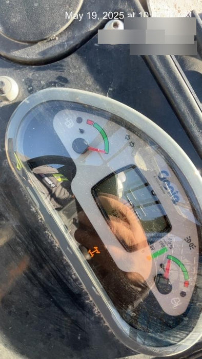 2018 Genie GTH-844 Genie GTH-844D w/Open ROPS, Solid Tires, Work Light/Beacon, 60" Carriage and Forks