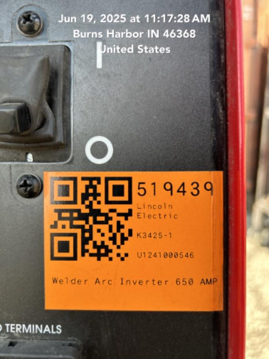 2025 LINCOLN ELECTRIC K3425-1