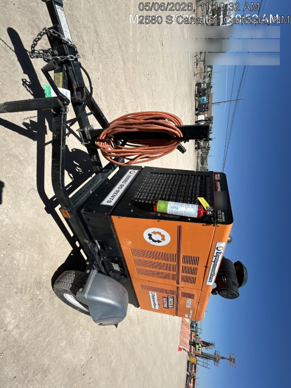 2022 Lincoln Electric Vantage 549X Crosslink Technology, Trailer Mounted, ES Decals, T3