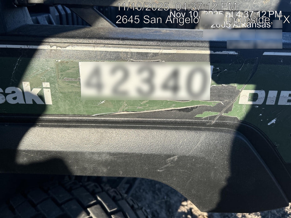 2019 Kawasaki Mule PRO-DXT Standard Options, Backup Alarm, Beacon, Plastic Hard Top, Poly Windshield, Horn Kit