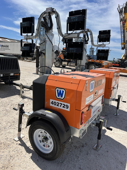 2024 Wanco WLTT-4MM4K Diesel, Deep Sea Controller, Shore Power Plug, Auto Start, (4) 350W LED Floodlights, 4kW Generator, 60 Gal Fuel Tank, 2" Ball, T3