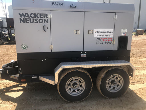 2019 WACKER NEUSON G100