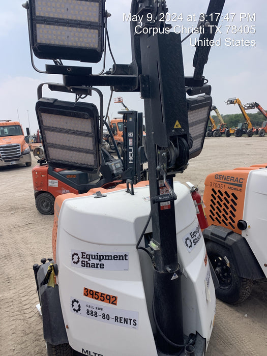 2024 Generac MLT2 Diesel, Flex Switch 120V Input, Powerzone Controller, 
(4) 320W LED Lights, 4kW Generator, 39.9 Gal Fuel Tank, 2" Ball, T3