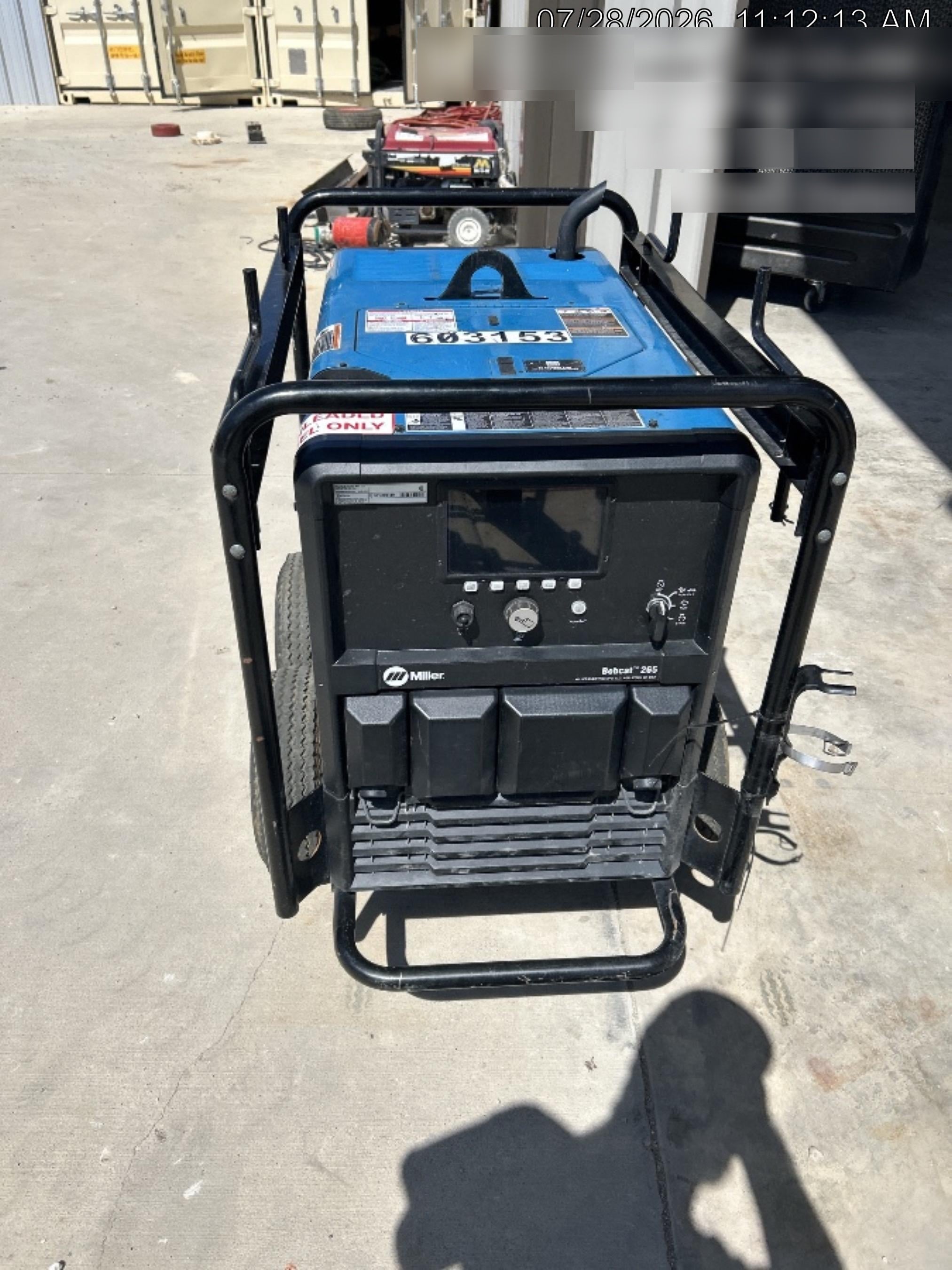 2025 MILLER ELECTRIC Bobcat 265 G