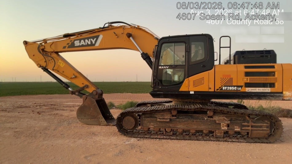 Sany SY265C SY265 Tier 4 - Cab,  Bucket