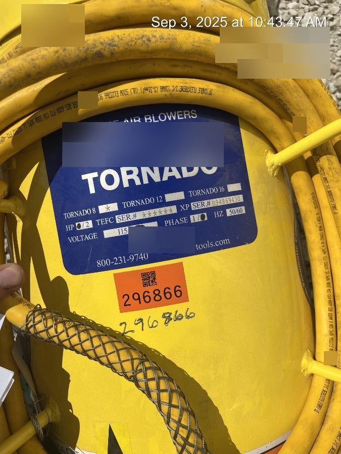 2023 TEXAS PNEUMATIC TOOLS, INC. TB-8-EXP