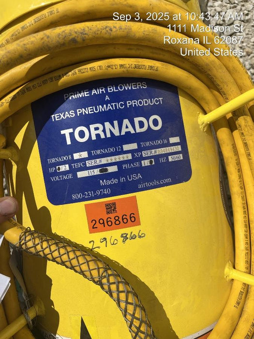 2023 TEXAS PNEUMATIC TOOLS, INC. TB-8-EXP