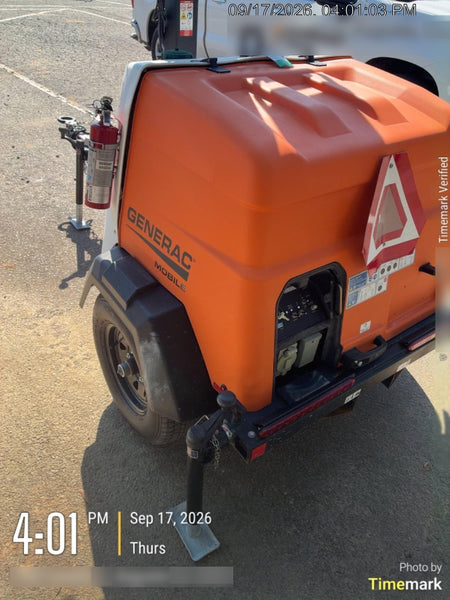 2024 Generac MLT6SKDS-STD4 ELEC WINCH Diesel, Electric Winch Mast, Powerzone Controller, (4) 320W LED Lights, 4kW Generator, 39.9 Gal Fuel Tank, 2" Ball, T3