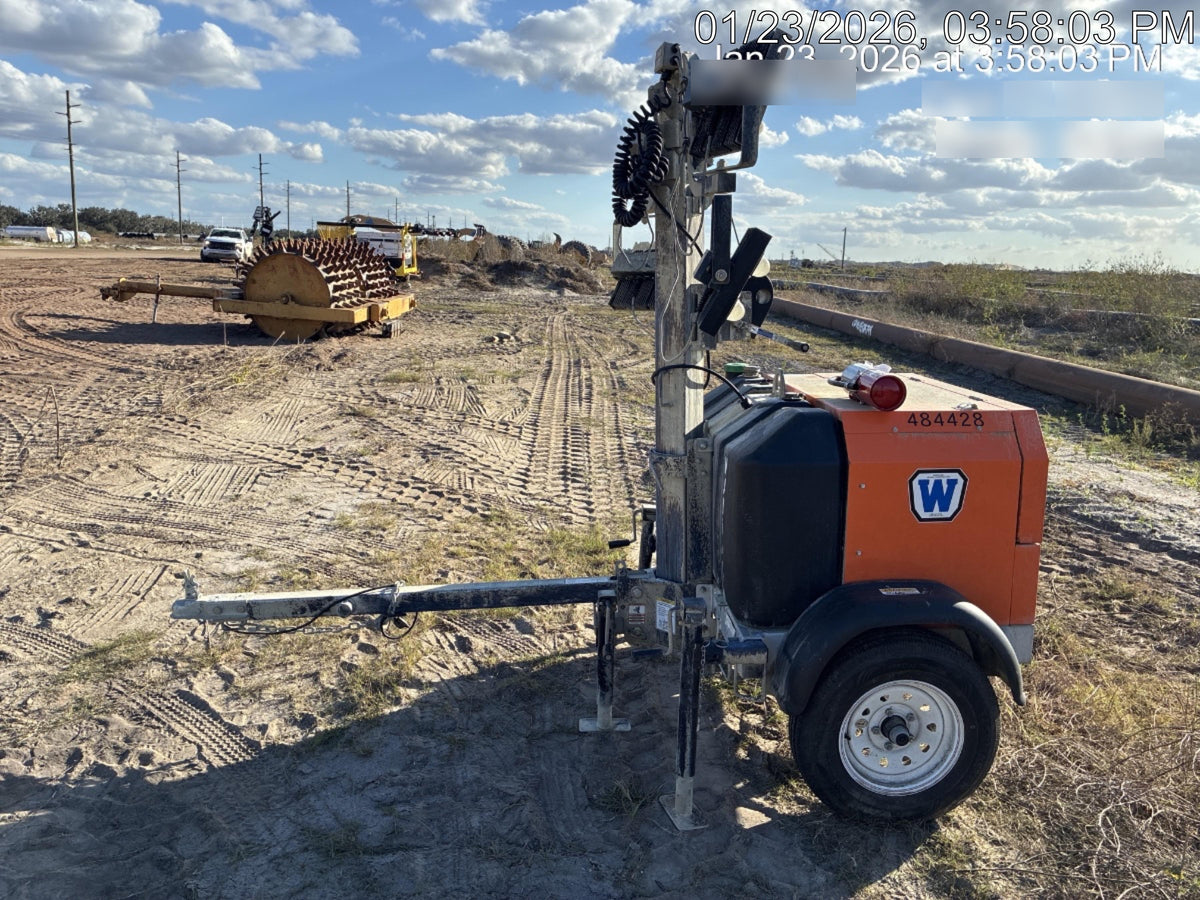 2024 Wanco WLTT-4MM4K Diesel, Mitsubishi L2E, 9.0HP @1800 rpm, Deep Sea Controller, Shore Power Plug, Auto Start, (4) 350W LED Floodlights, 4kW Generator, 60 Gal Fuel Tank, 2" Ball, T3