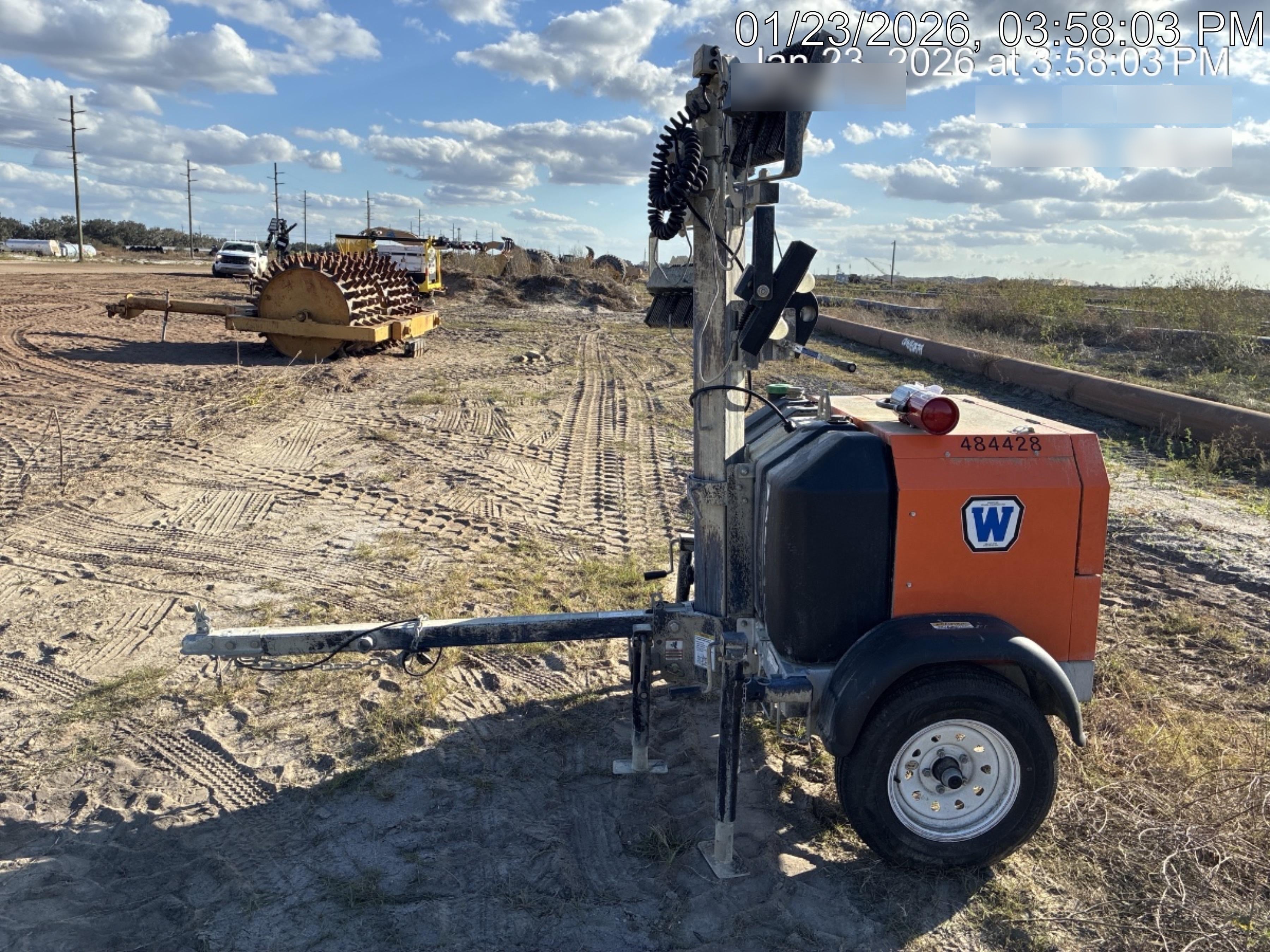 2024 Wanco WLTT-4MM4K Diesel, Mitsubishi L2E, 9.0HP @1800 rpm, Deep Sea Controller, Shore Power Plug, Auto Start, (4) 350W LED Floodlights, 4kW Generator, 60 Gal Fuel Tank, 2" Ball, T3