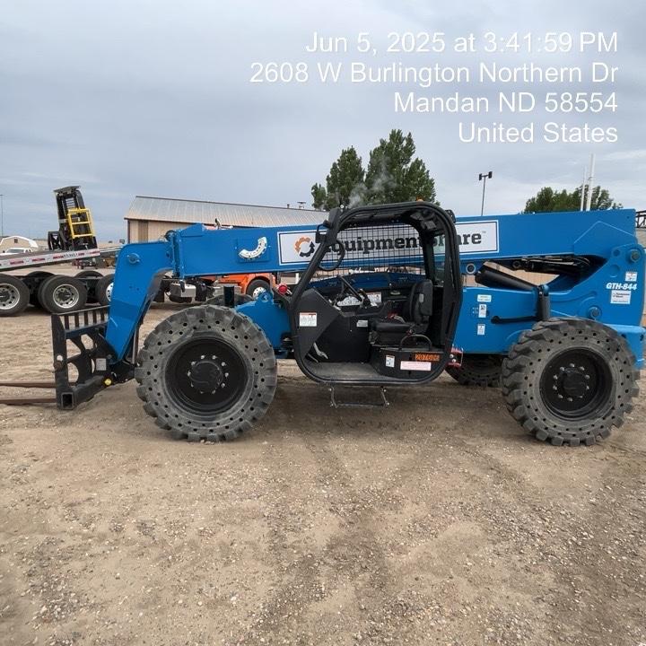 2024 Genie GTH-844 74Hp Dsl, Cab/Heat/Air, Sld Tires, LED WL, Bcn, L Hook, T3 + Access Control