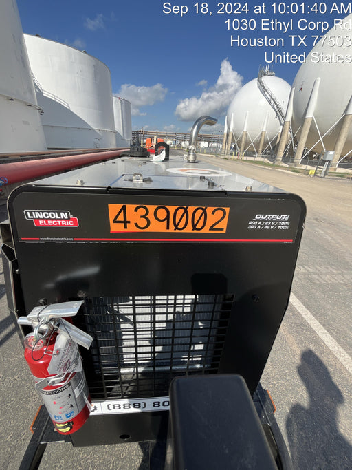 2024 Lincoln Electric LE400 Kubota V1505, Trlr, Cable Rack, Light Kit, ES Decals, T3