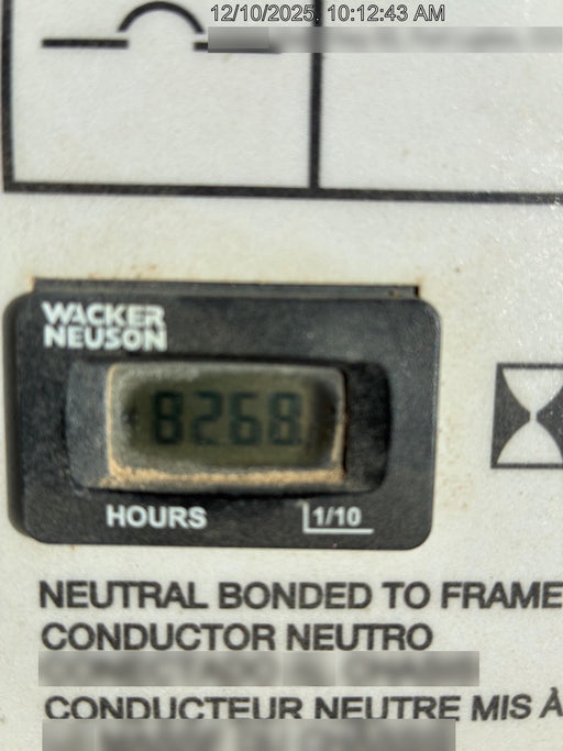 2019 Wacker Neuson LTV6L-MH Wacker Neuson LTV6L Mobile Light Tower w/Fuel Level Sensor Installed