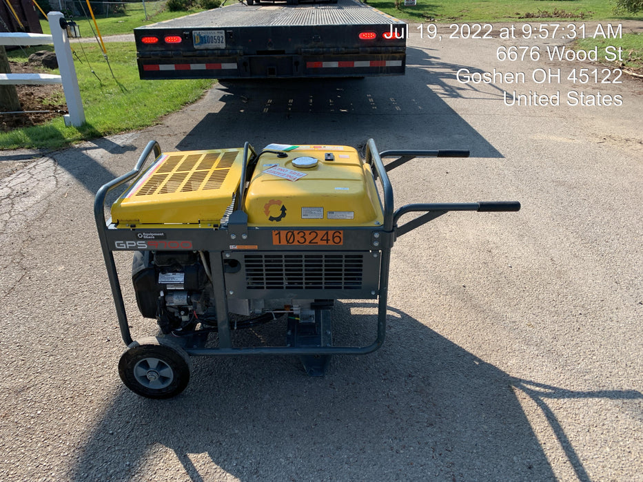 2020 Wacker Neuson GPS9700V Includes Wheel Kit P/N: 5100042221