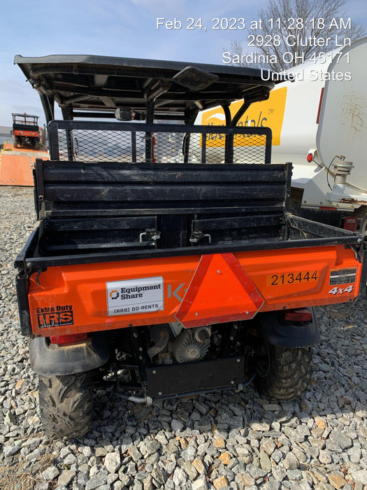 2022 Kubota RTV-X1140W-H Plastic Canopy, Windshield Acrylic Clear, LED Strobe Light, Wire Harness Kit, Back up Alarm