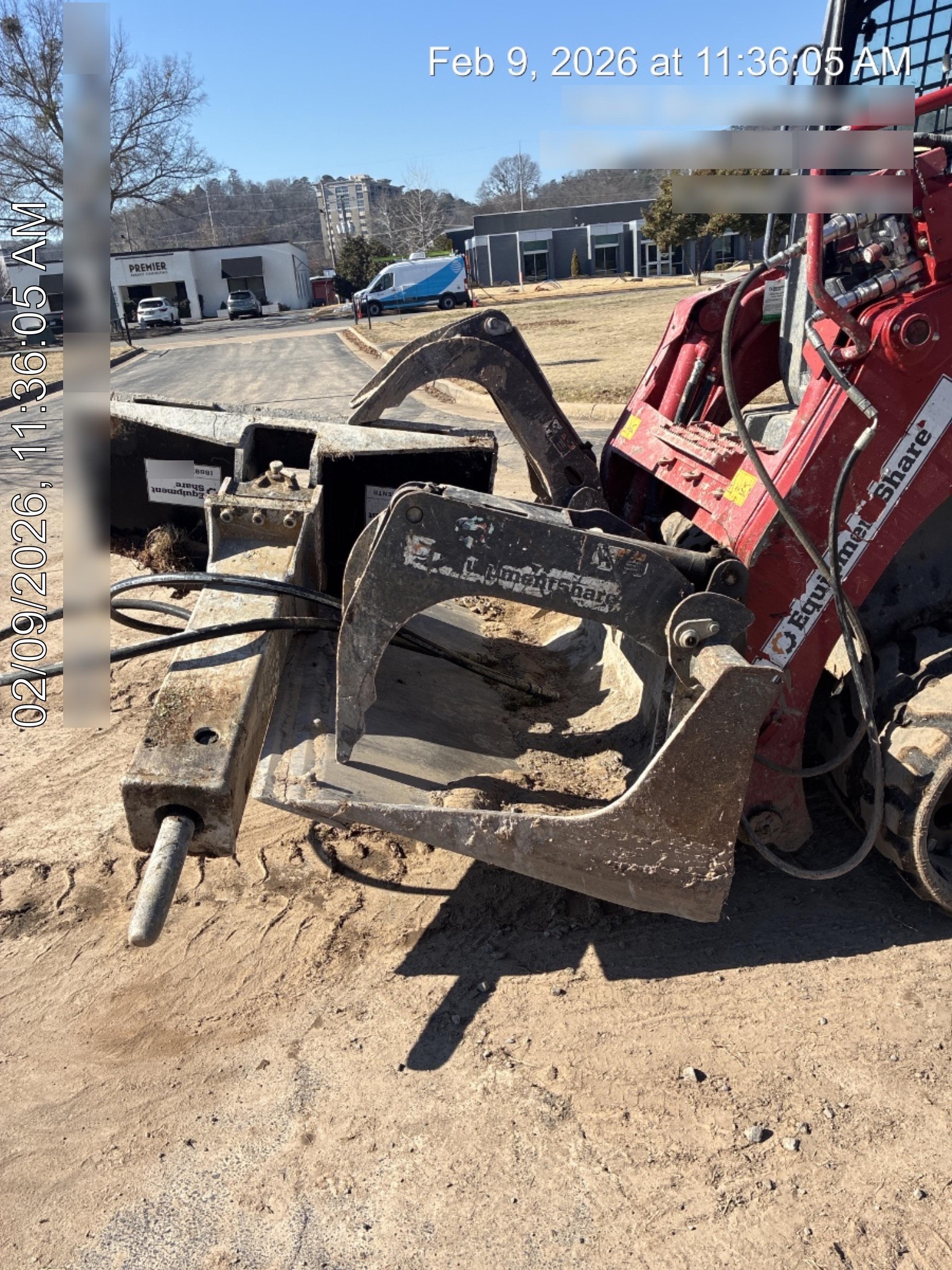 2018 PALADIN 76" Scrap Grapple Bucket - Paladin