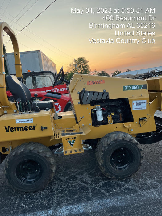 2023 VERMEER RTX450